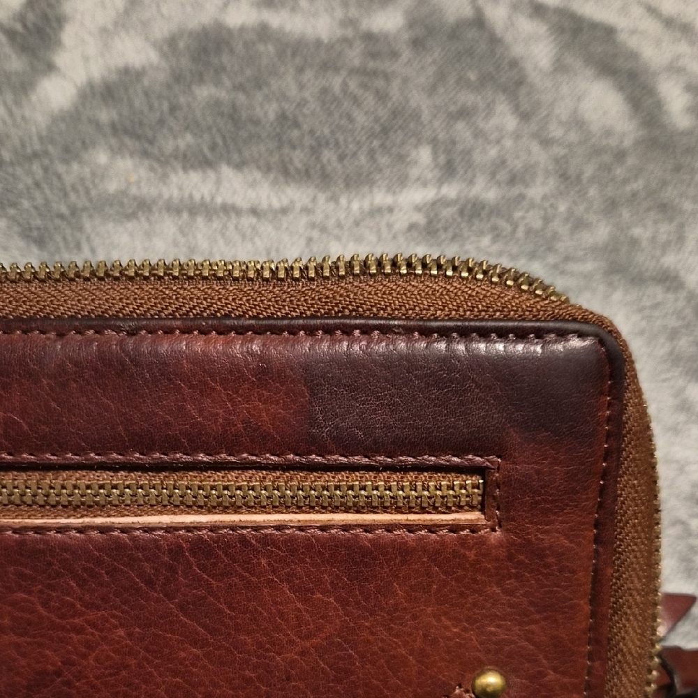 Lucky Brand Brown Leather Wallet - Picture 5 of 5